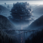 Neon Citadel In The Pines