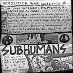 Demolition War Parts I-III