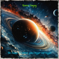 The clumps of matter grew bigger and bigger